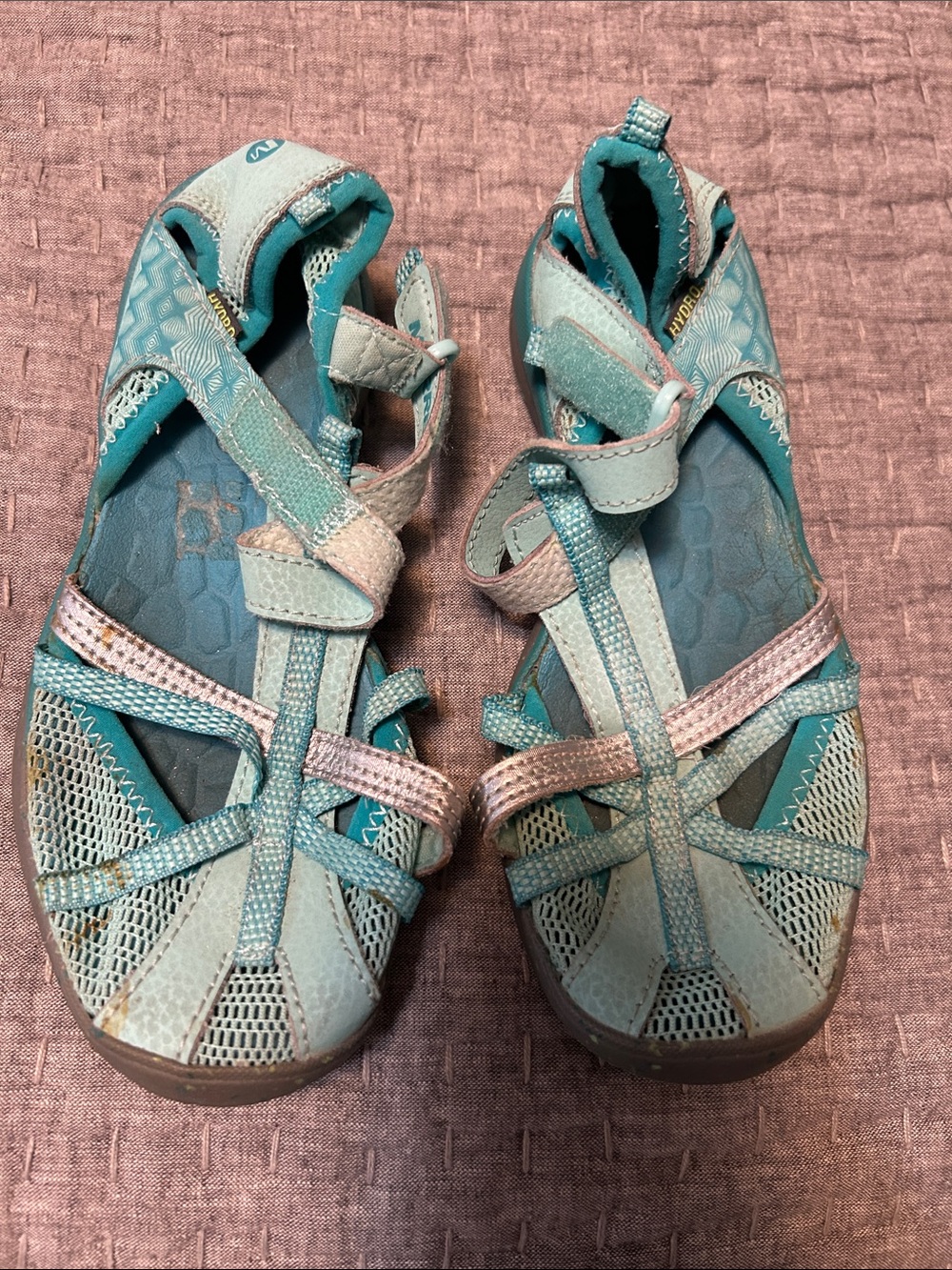 Merrell Teal Aqua Sport Sandals